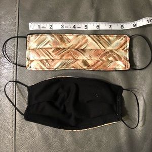 Facemask 3 ply, 2 for $12